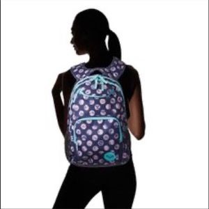 Roxy Women’s Shadow Purple Polkadots Backpack